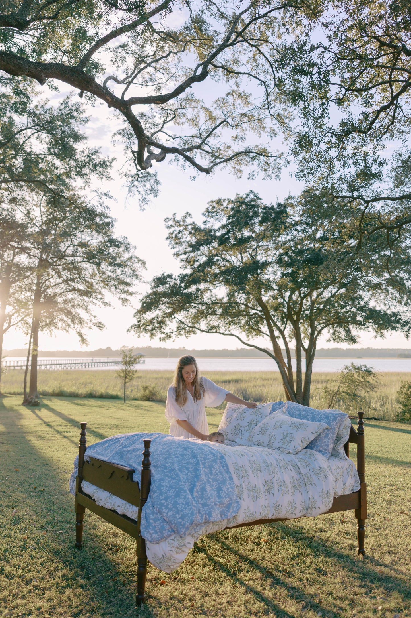 Lily of the Blue Valley Flat Sheet