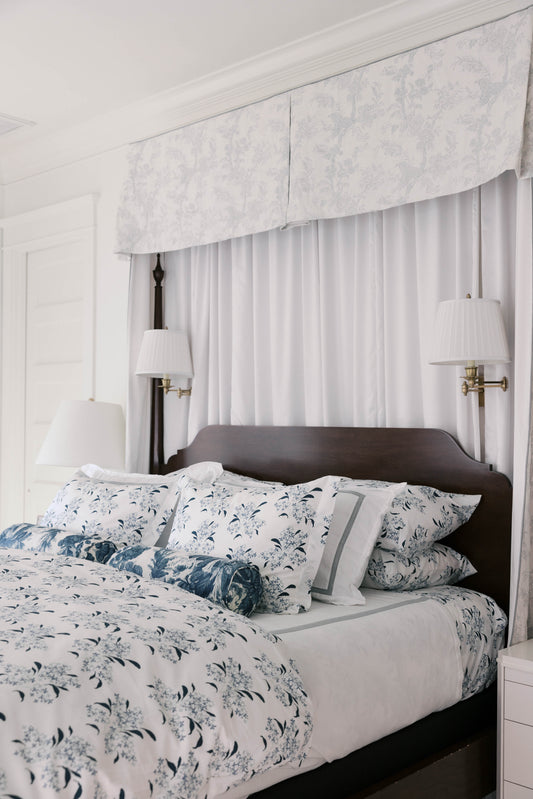 Lilac in Blue Flat Sheet