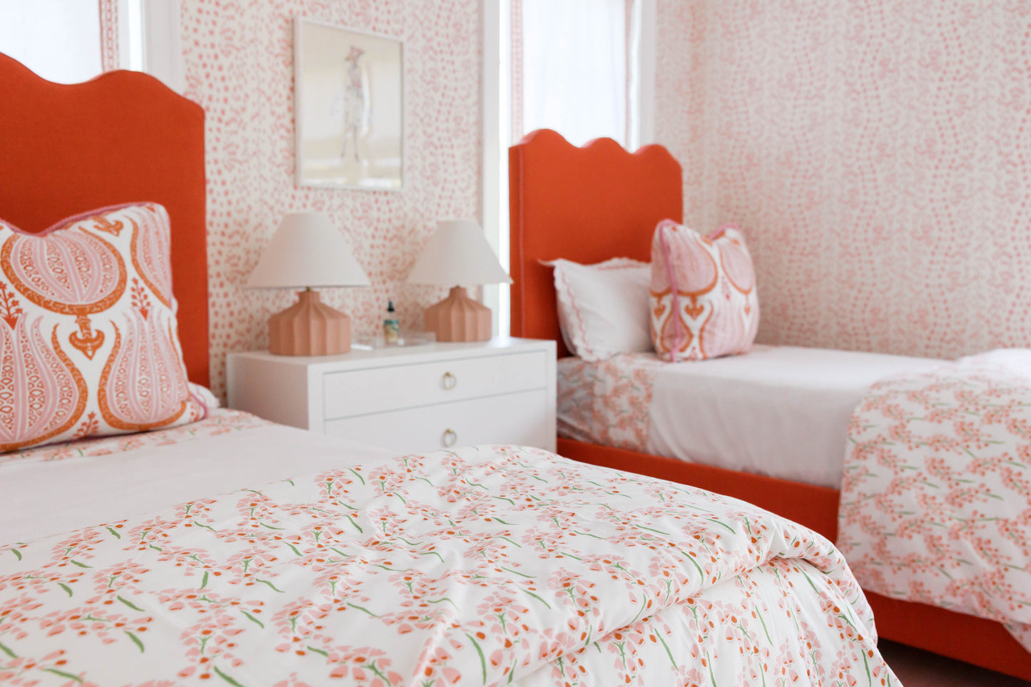 Foxglove Flat Sheet