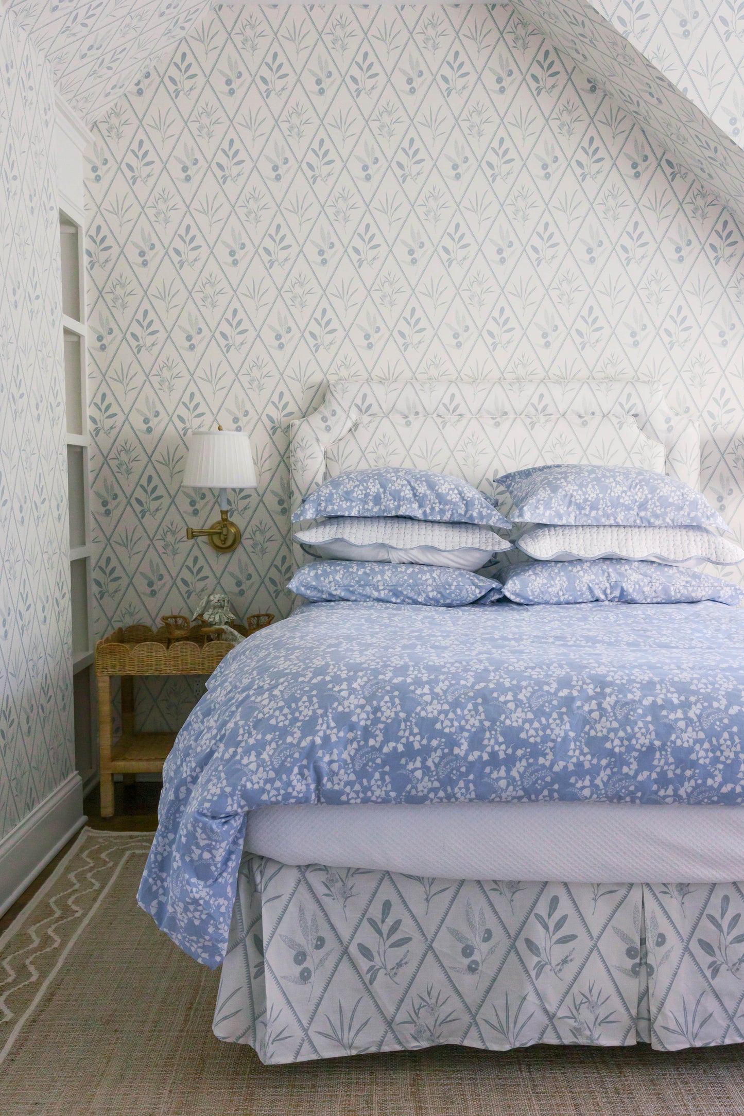 Lily of the Blue Valley Flat Sheet