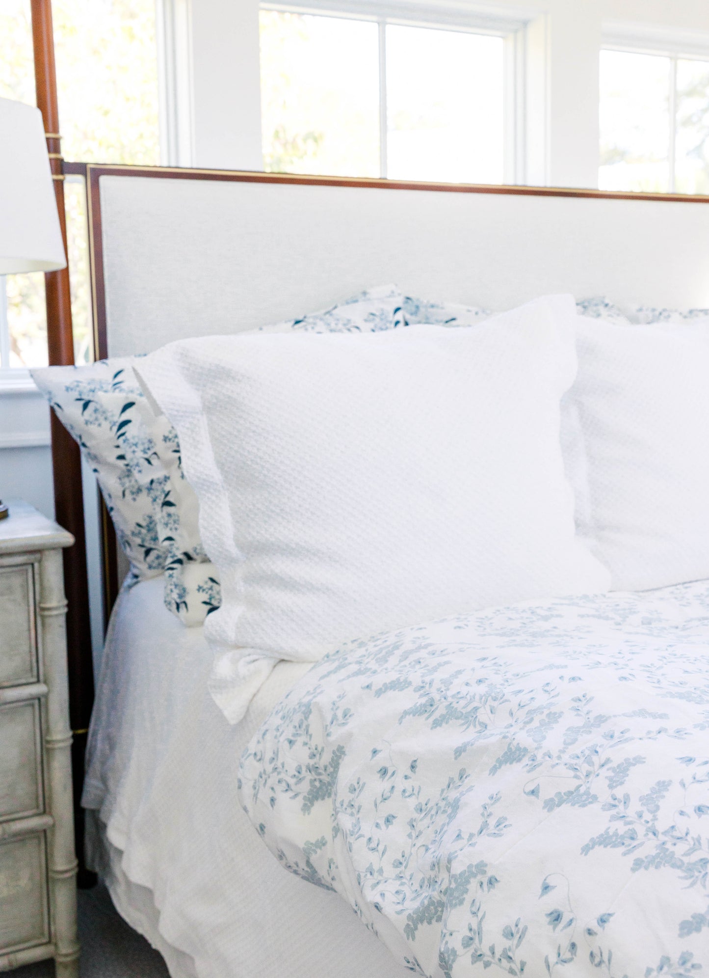 Ruth in Blue Sheet Set