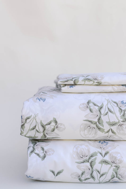 Peony Bundle Flat Sheet
