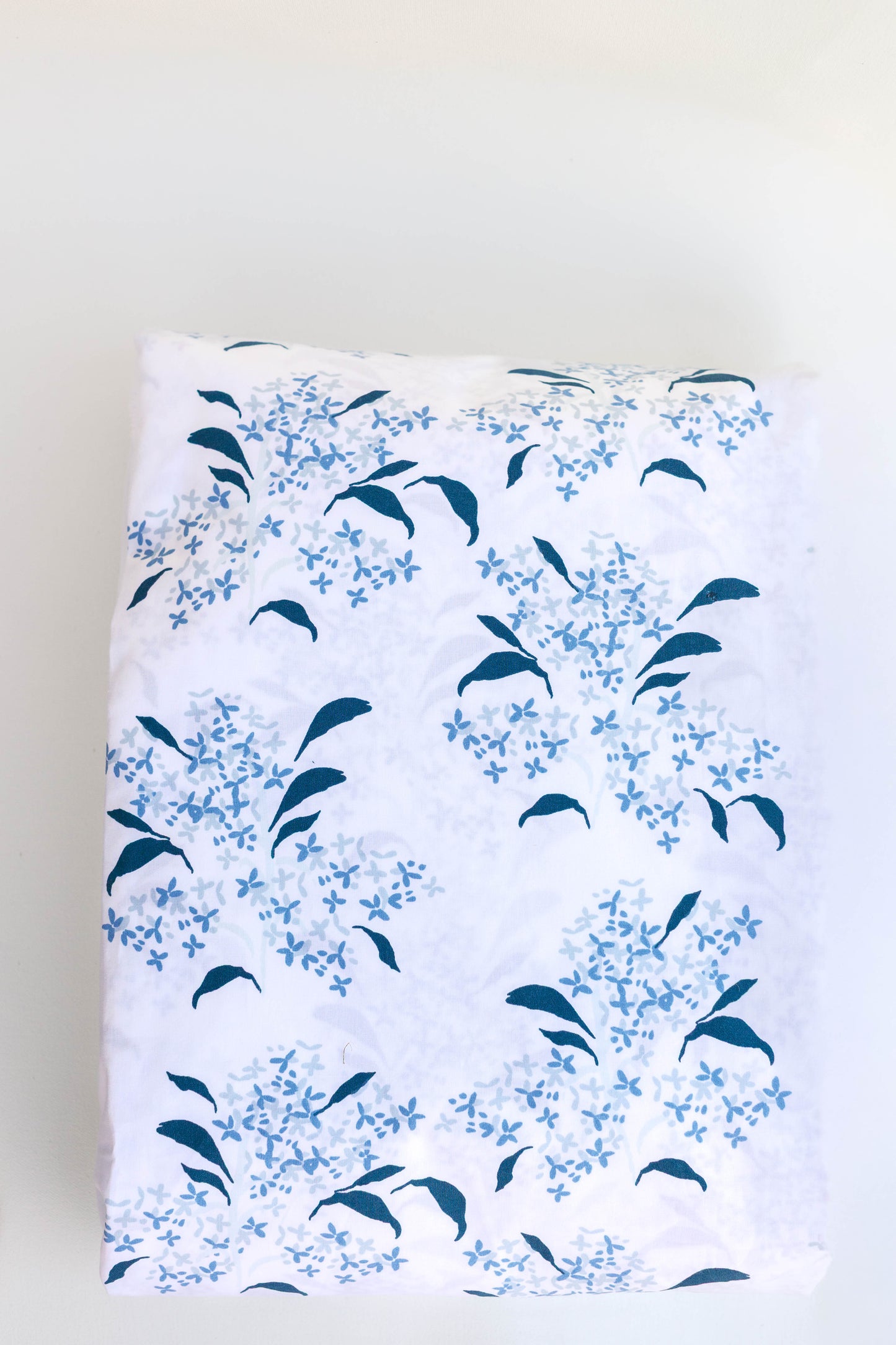 Lilac in Blue Fitted Sheet