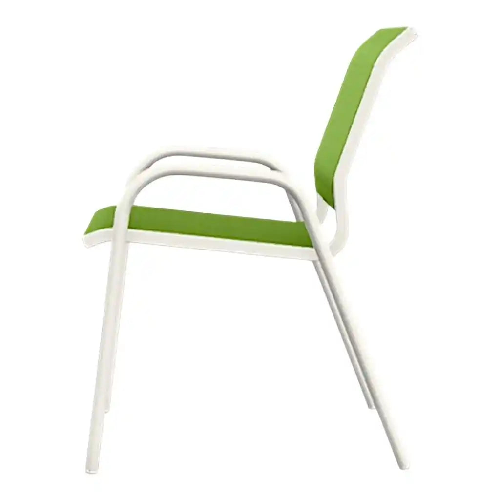 Gardenella Sling Stacking Outdoor Bistro Chair