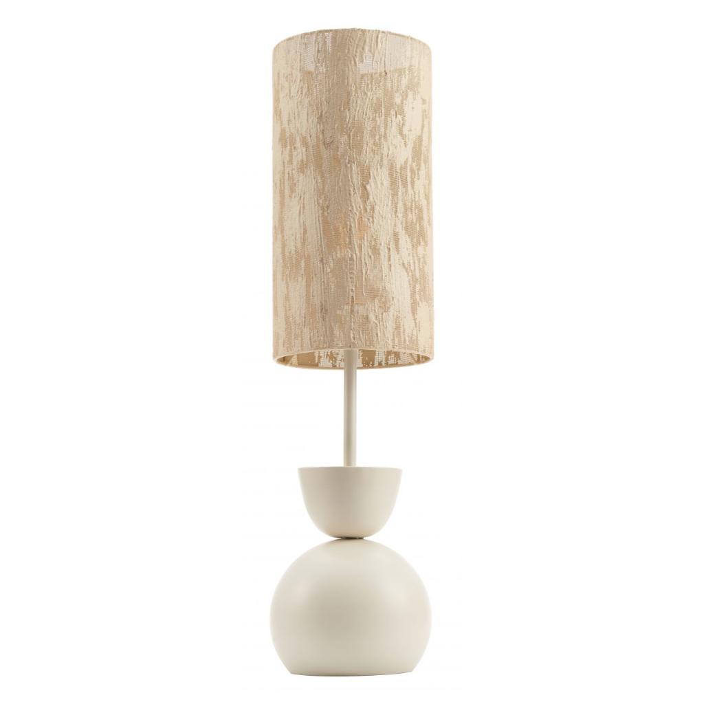 Gochi Steel White Table Lamp