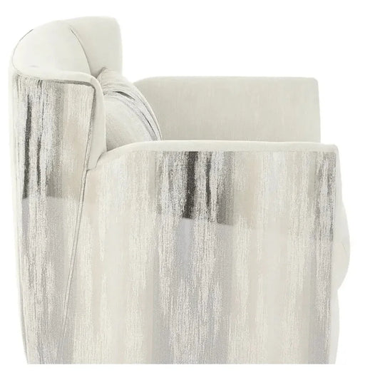 Grace Fabric Swivel Club Chair