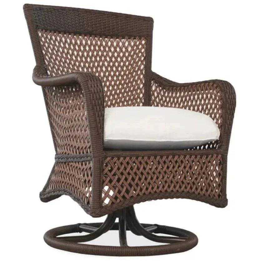 Grand Traverse Swivel Dining Armchair Sunbrella