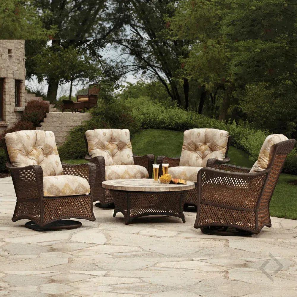 Grand Traverse Swivel Glider Lounge Chair Sunbrella