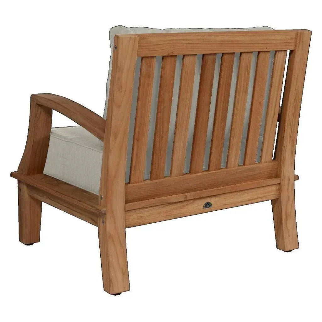 ***Grande Teak Club Chair with Sunbrella Cushions