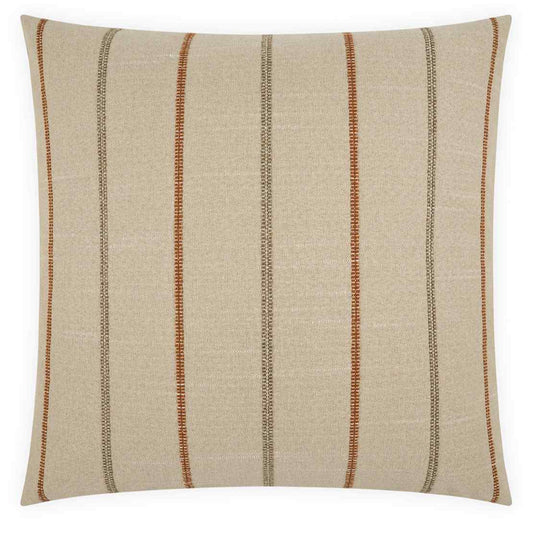Greenwich Handcrafted Striped Throw Pillow