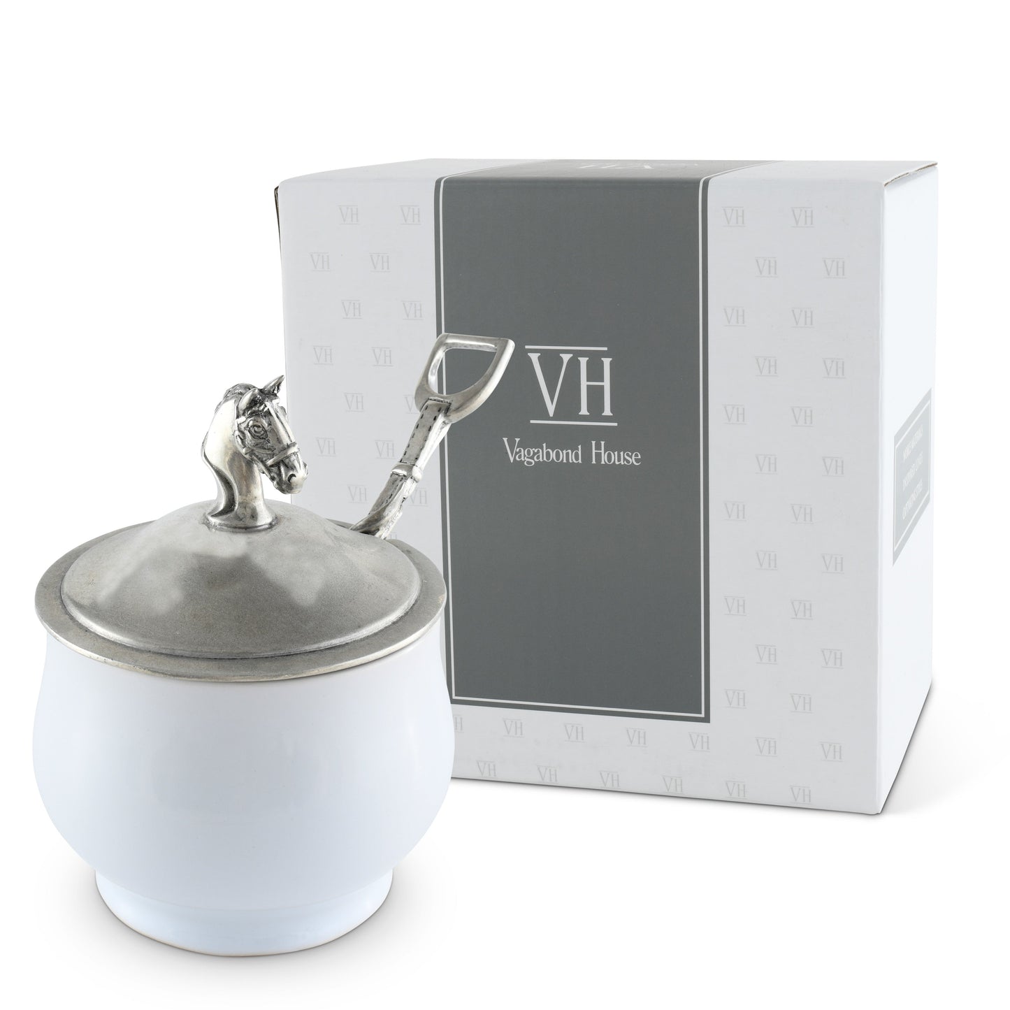 The Ashbourne Equestrian Sugar Bowl & Spoon