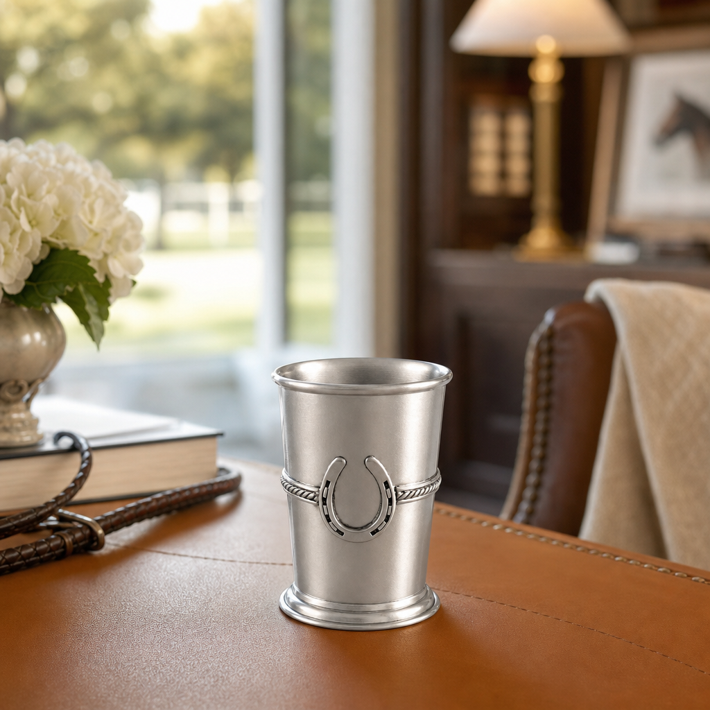 The Ashbourne Equestrian Pewter Mint Julep Cup