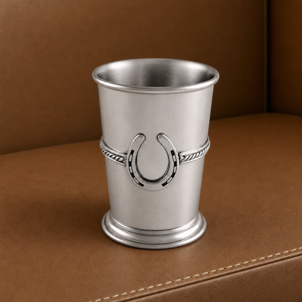 The Ashbourne Equestrian Pewter Mint Julep Cup