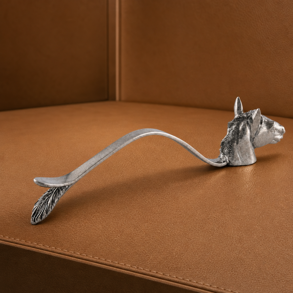 The Ashford Equestrian Horse Pewter Candle Snuffer
