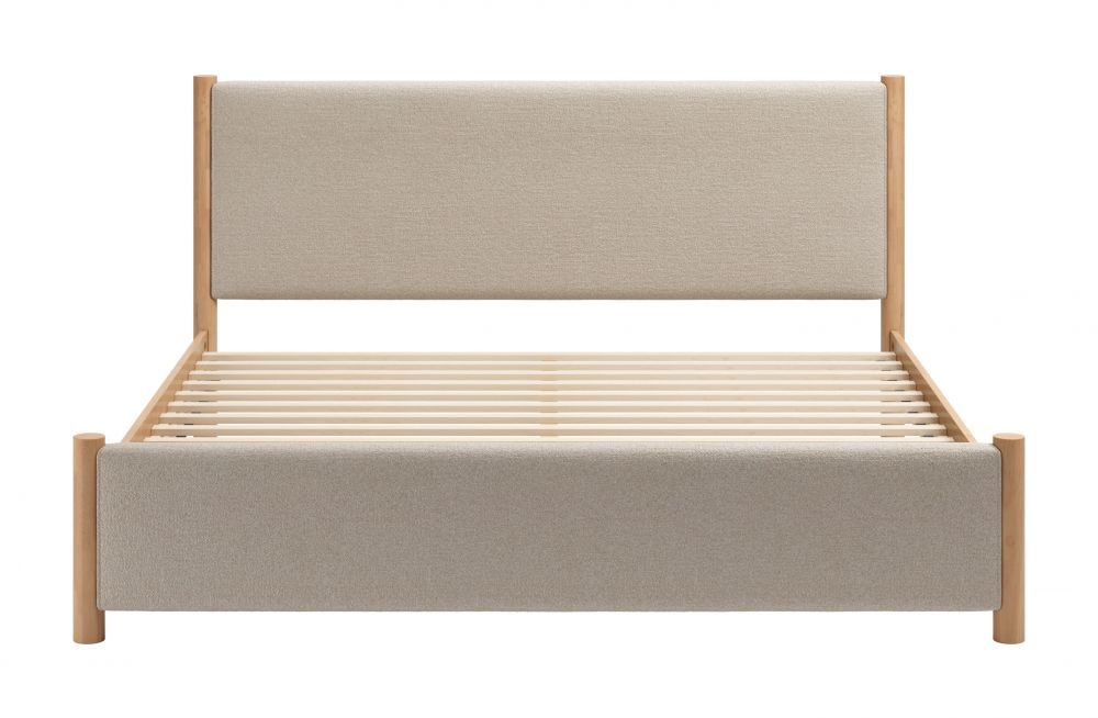 Hadi Textured Fabric Bed