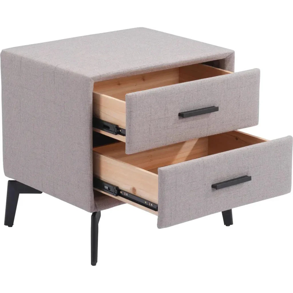 Halle Side Table Gray