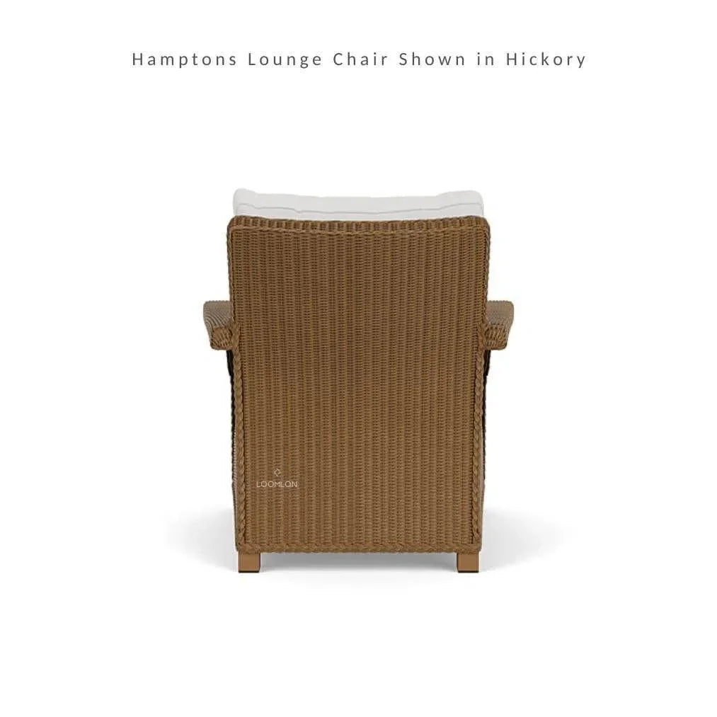 Hamptons Outdoor Wicker Lounge Chair Set With Table Set