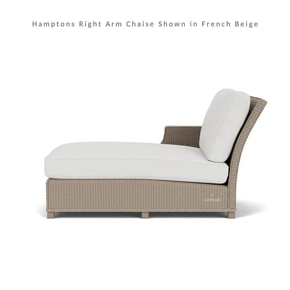 Hamptons Outdoor Wicker Sectional with Coffee Table Set