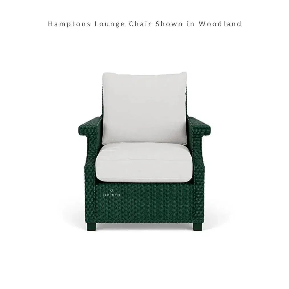 Hamptons Outdoor Wicker Sectional with Lounge Chair Set