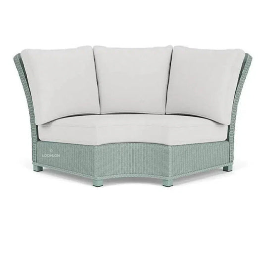 Hamptons Wedge Corner Sectional Wicker Outdoor