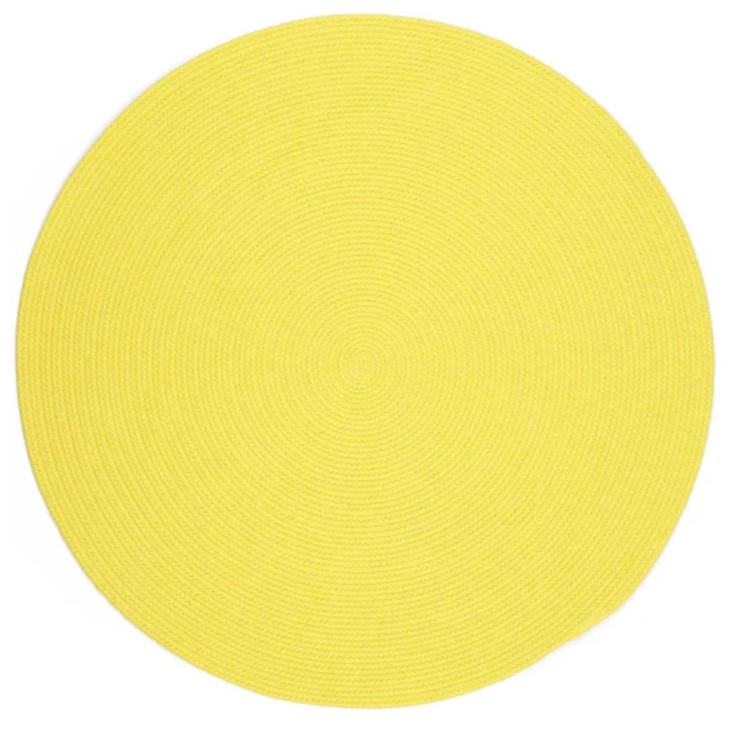 Happy Braids Braided Round Reversible Area Rugs