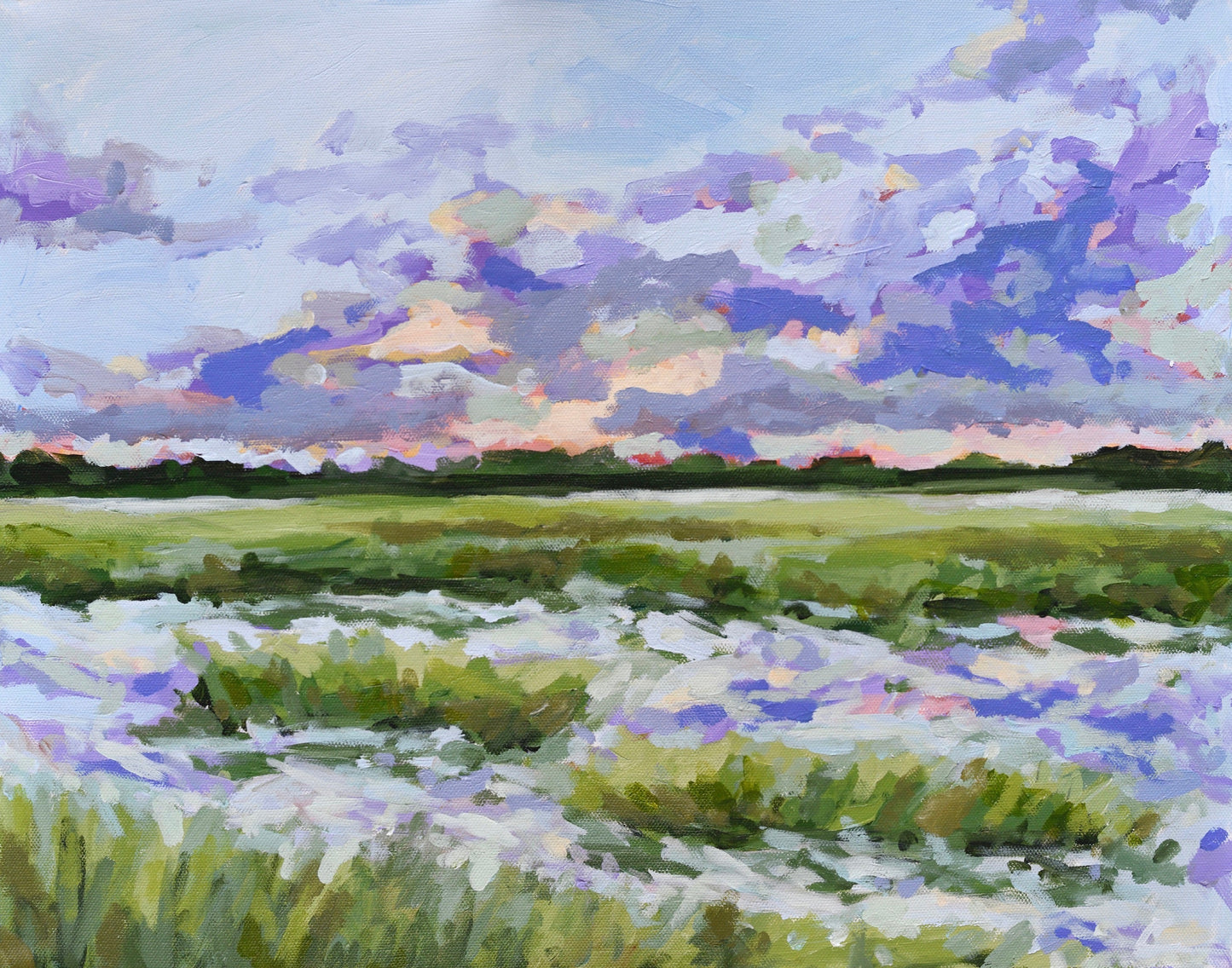 He Painted the Sky- PRINT