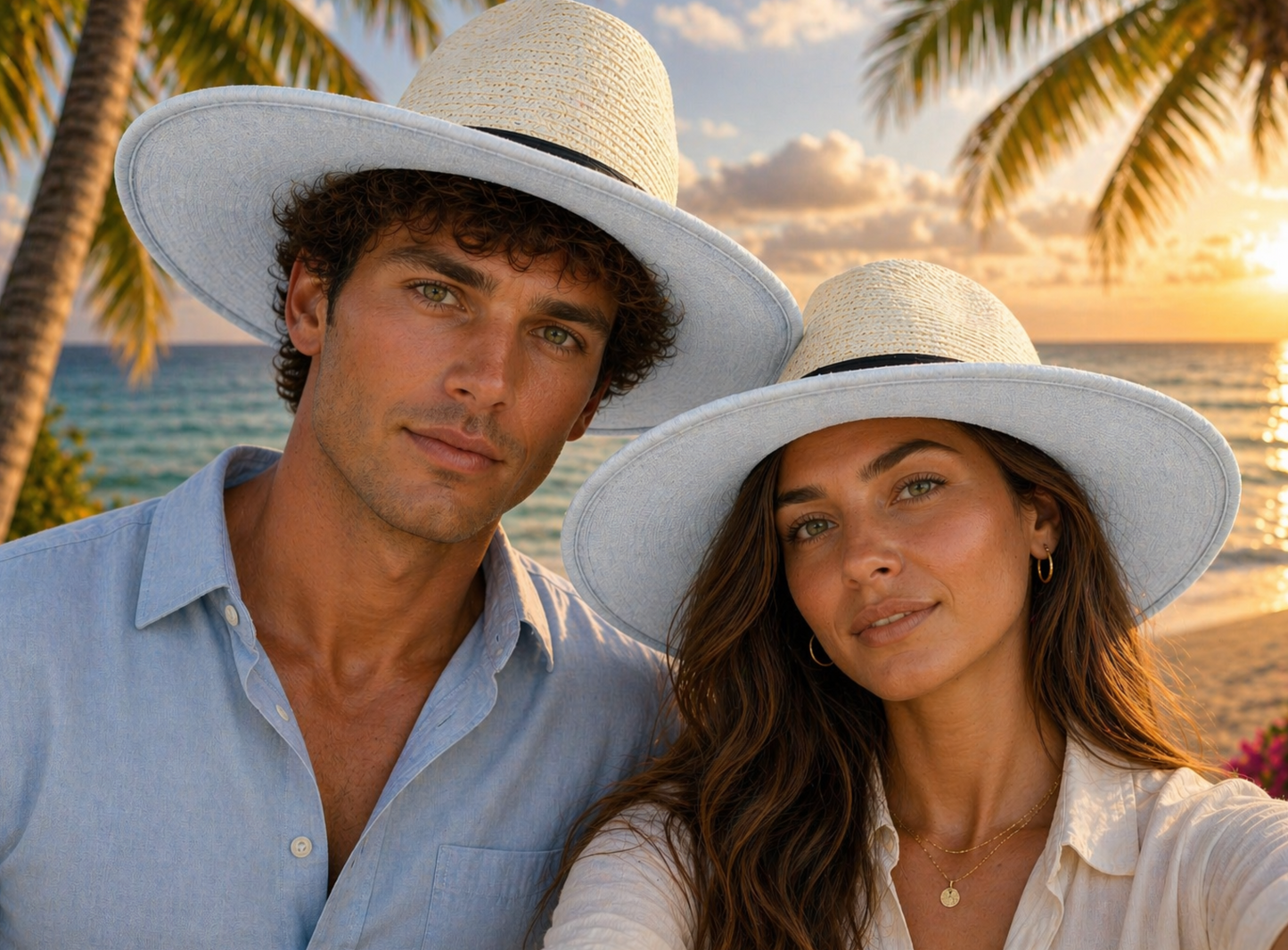 Hemp Toyo Straw Beach Hat