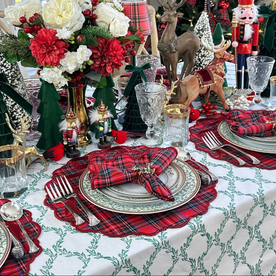 The Beau Placemat - Plaid (Set of 4)