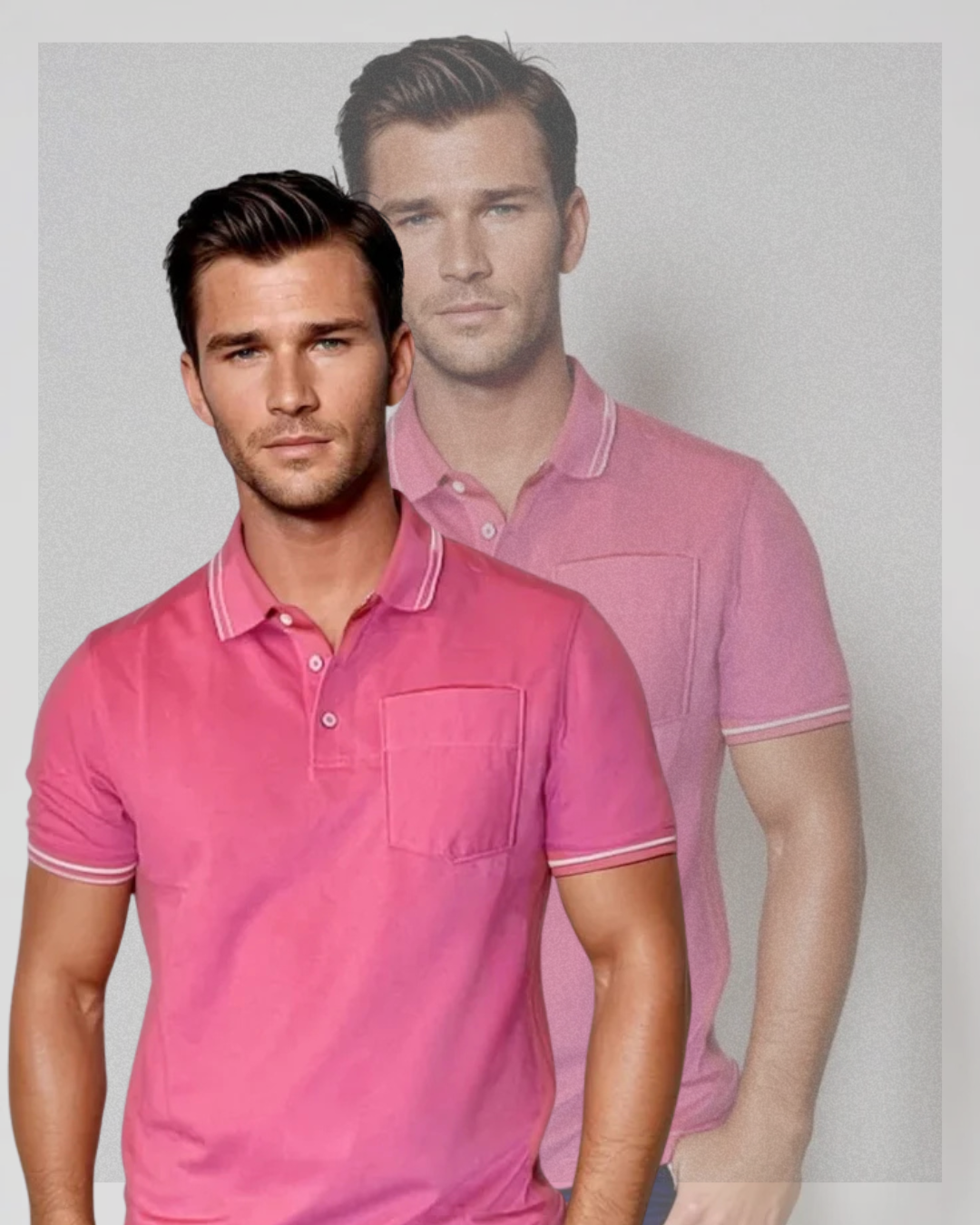 Pocket Polo Shirt - Pink