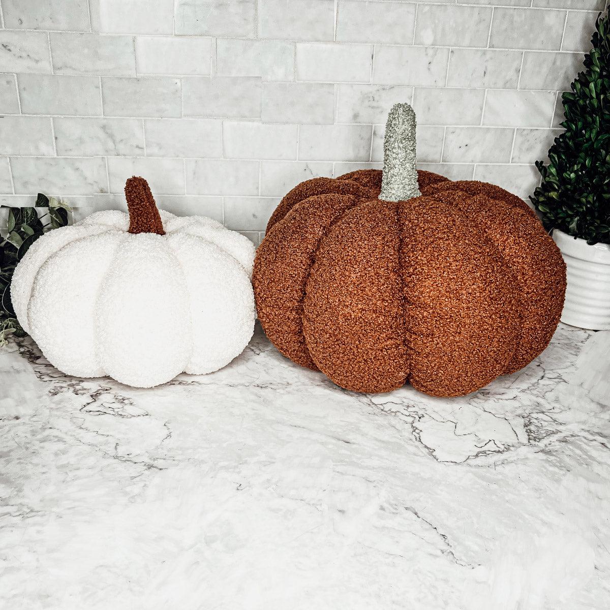 Blair Plush Velvet Pumpkin