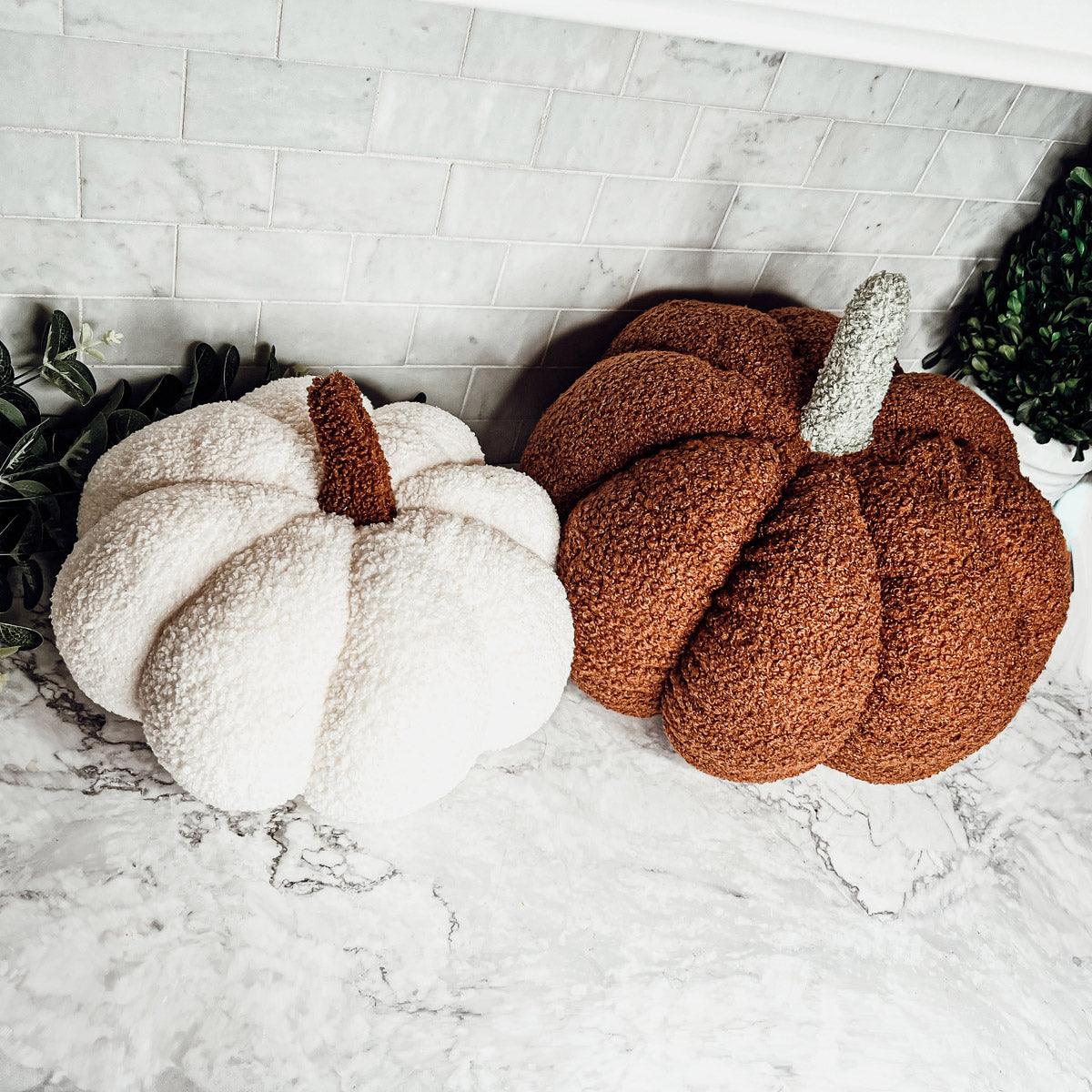 Blair Plush Velvet Pumpkin