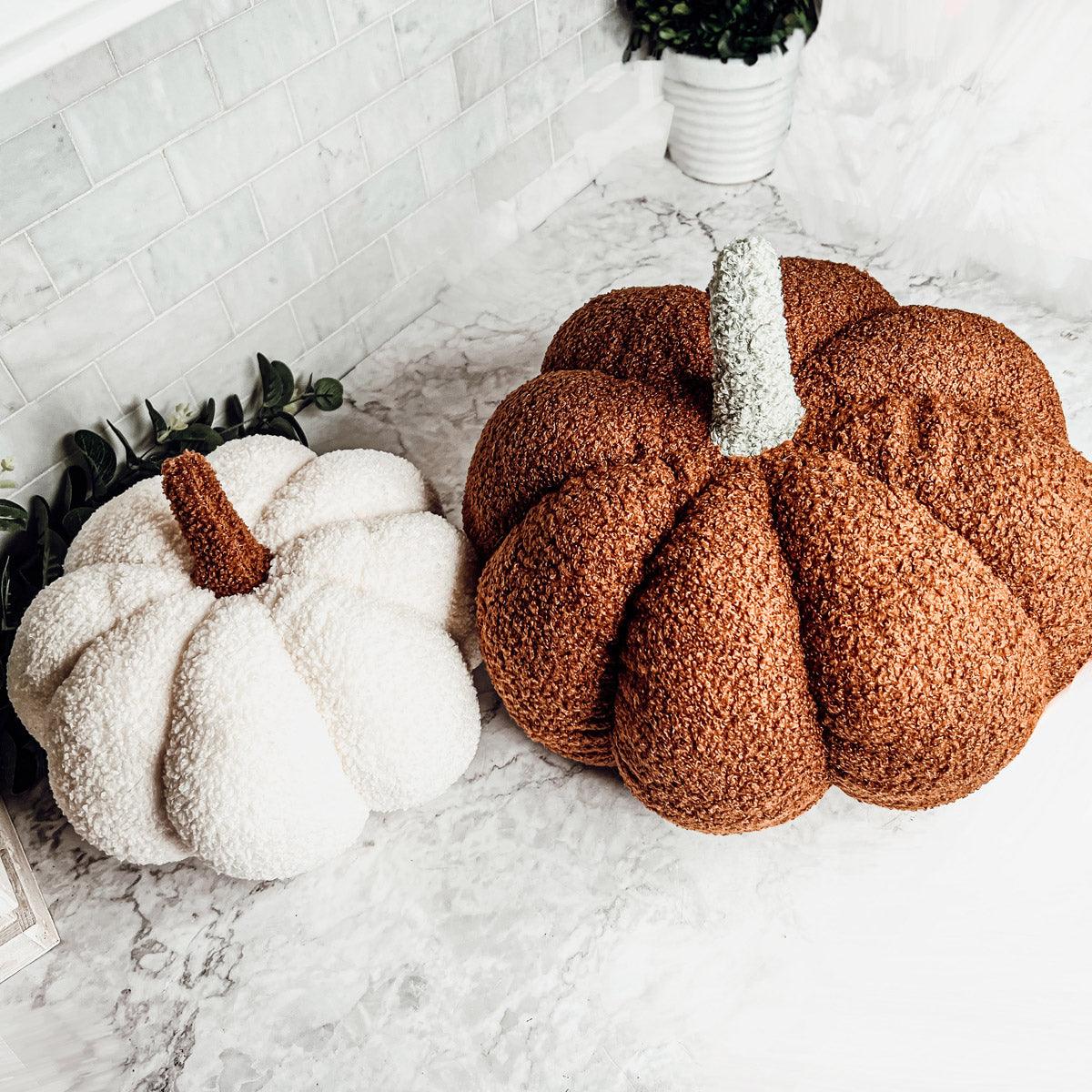 Blair Plush Velvet Pumpkin
