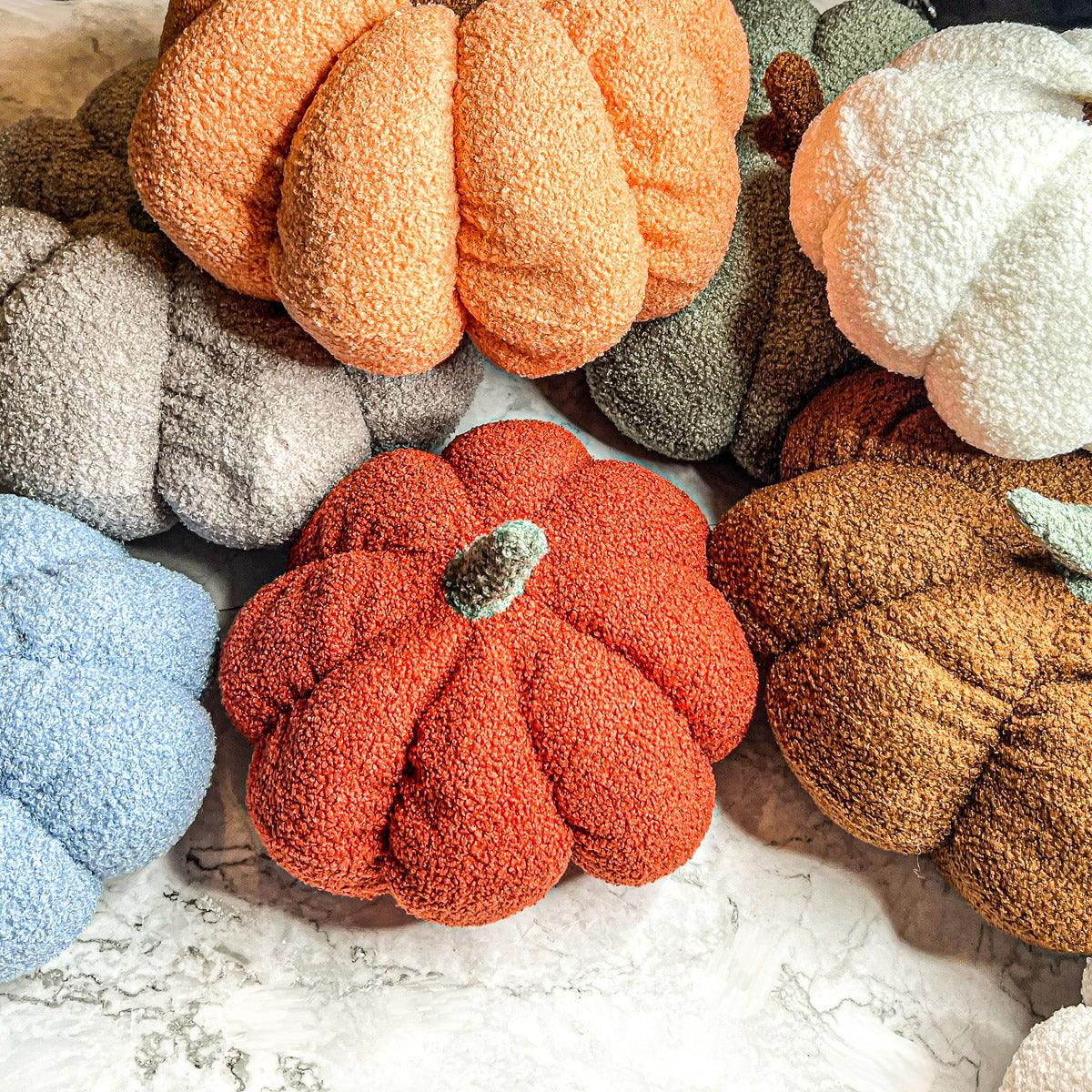 Blair Plush Velvet Pumpkin