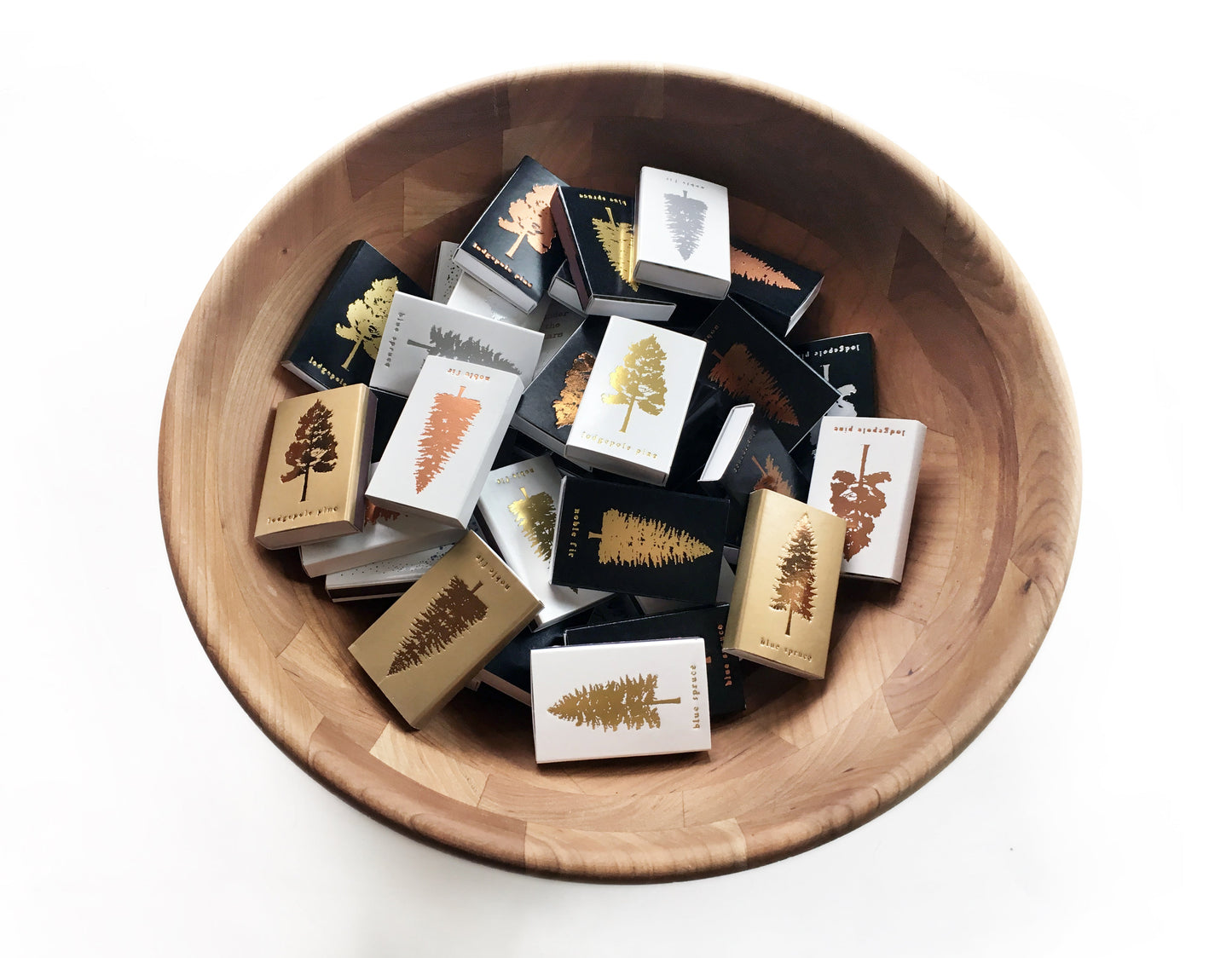 Blue Spruce Tree Matchbox