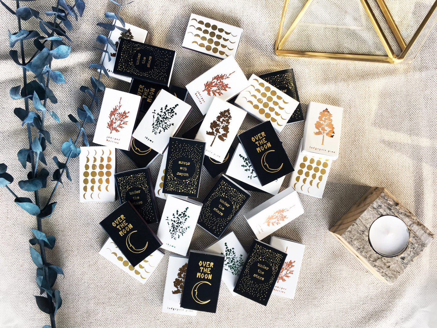 Lodgepole Pine Tree Matchbox