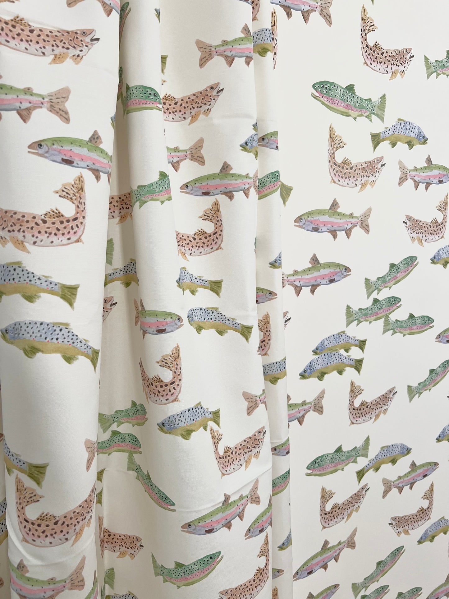 Tight Lines in Cream- Fabric