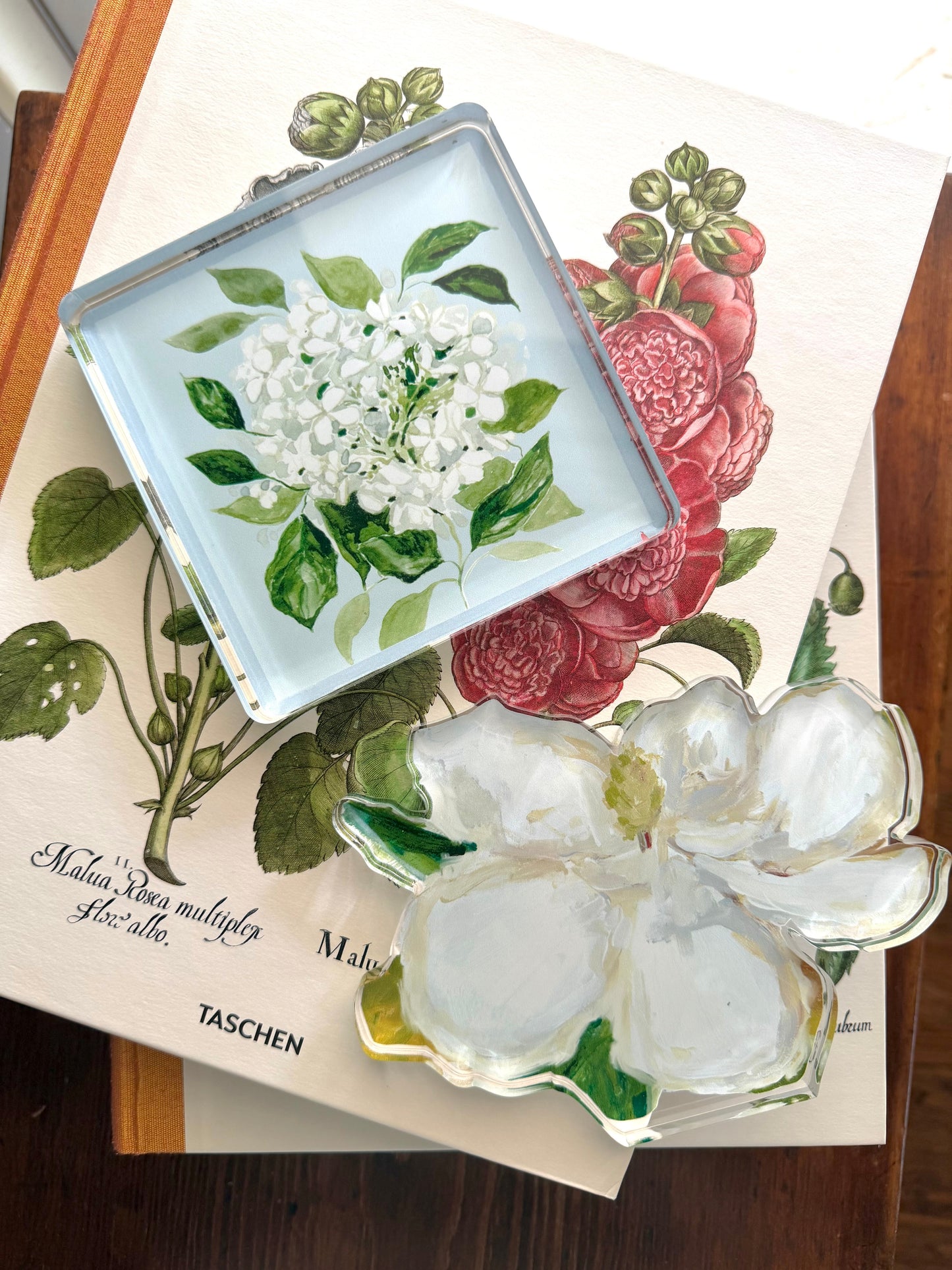 Magnolia Cut-Out Acrylic Art Block