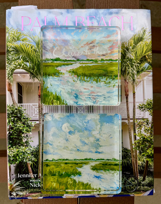 Cheers to This Acrylic Art Block