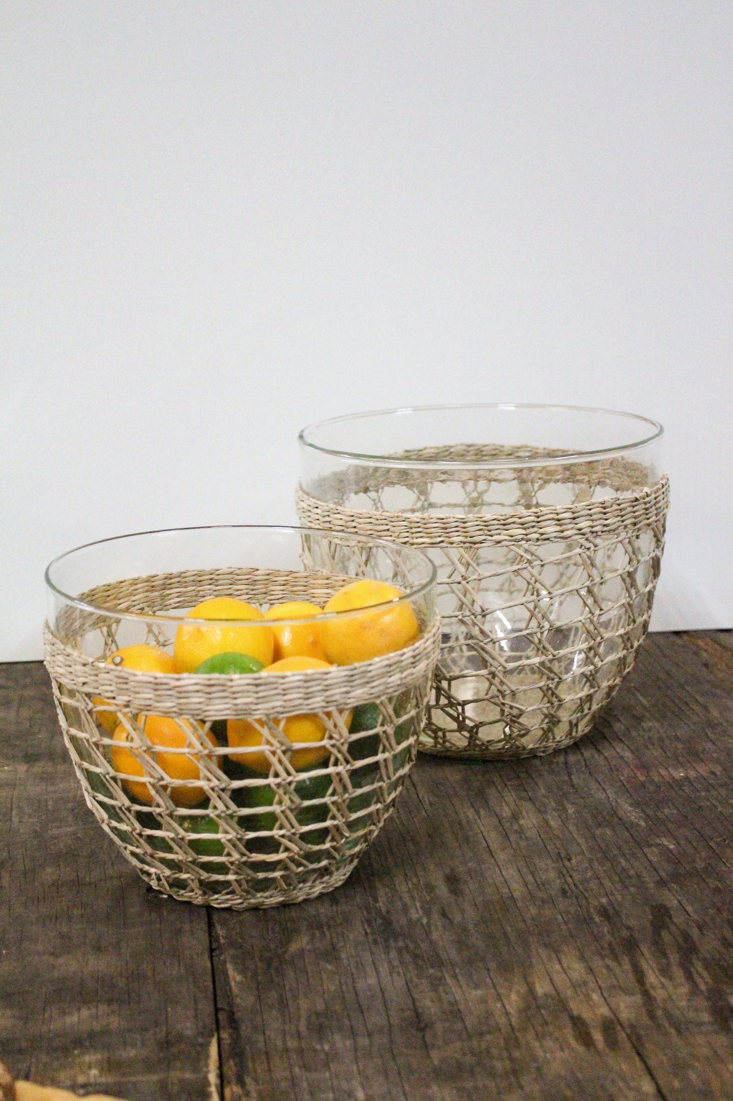 Seagrass Cage Lrg Bowl
