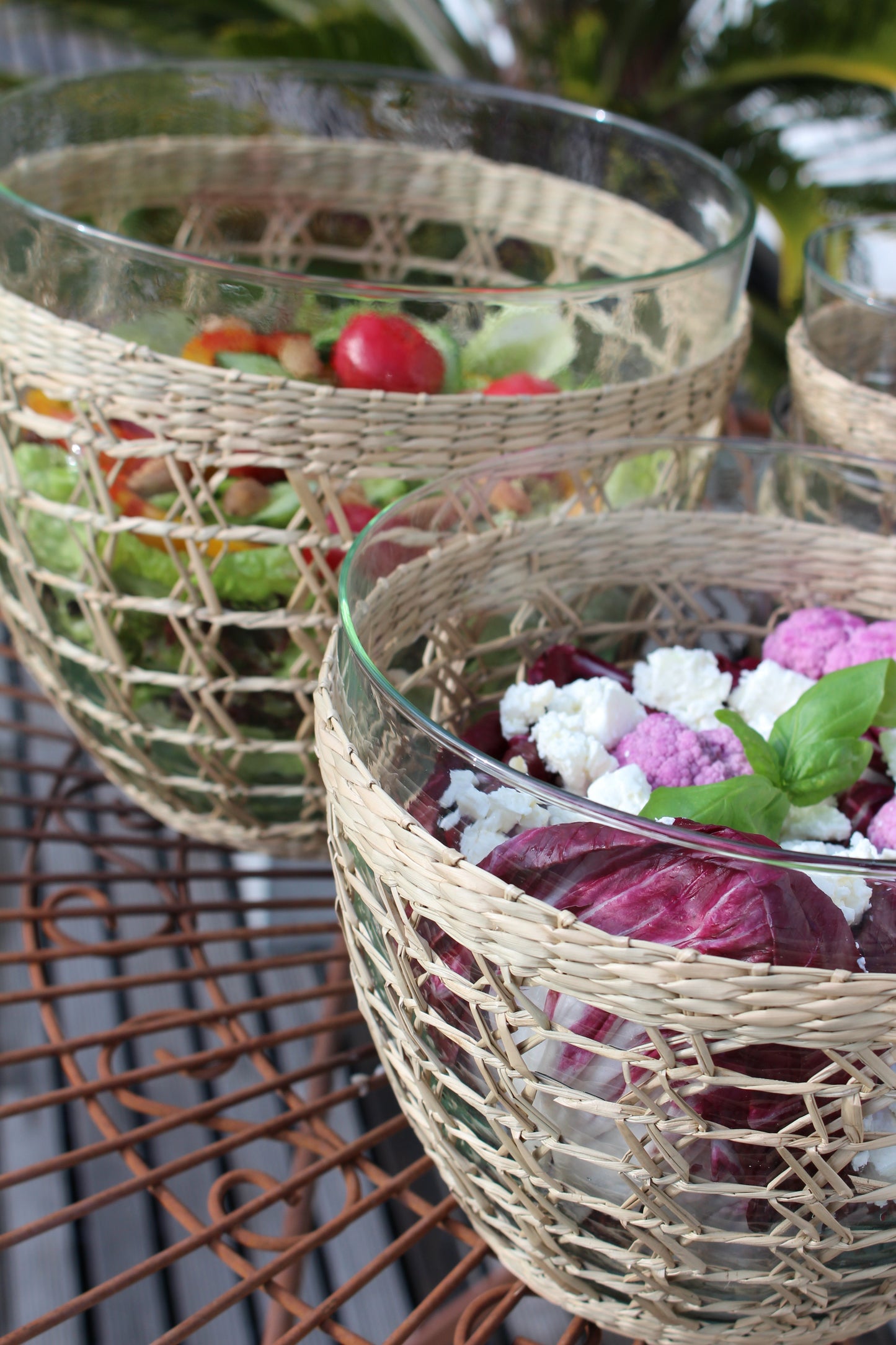 Seagrass Cage Lrg Bowl