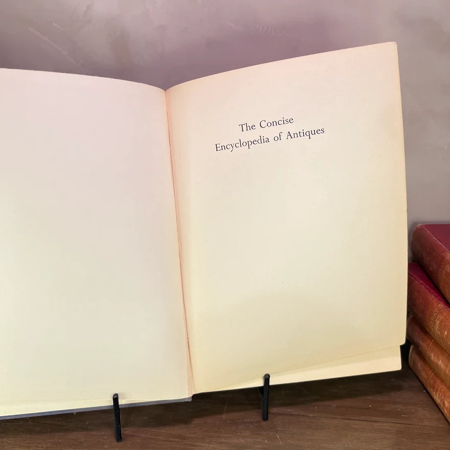 The Concise Encyclopedia of Antiques — Vintage Blue & Gilt Volumes I & II