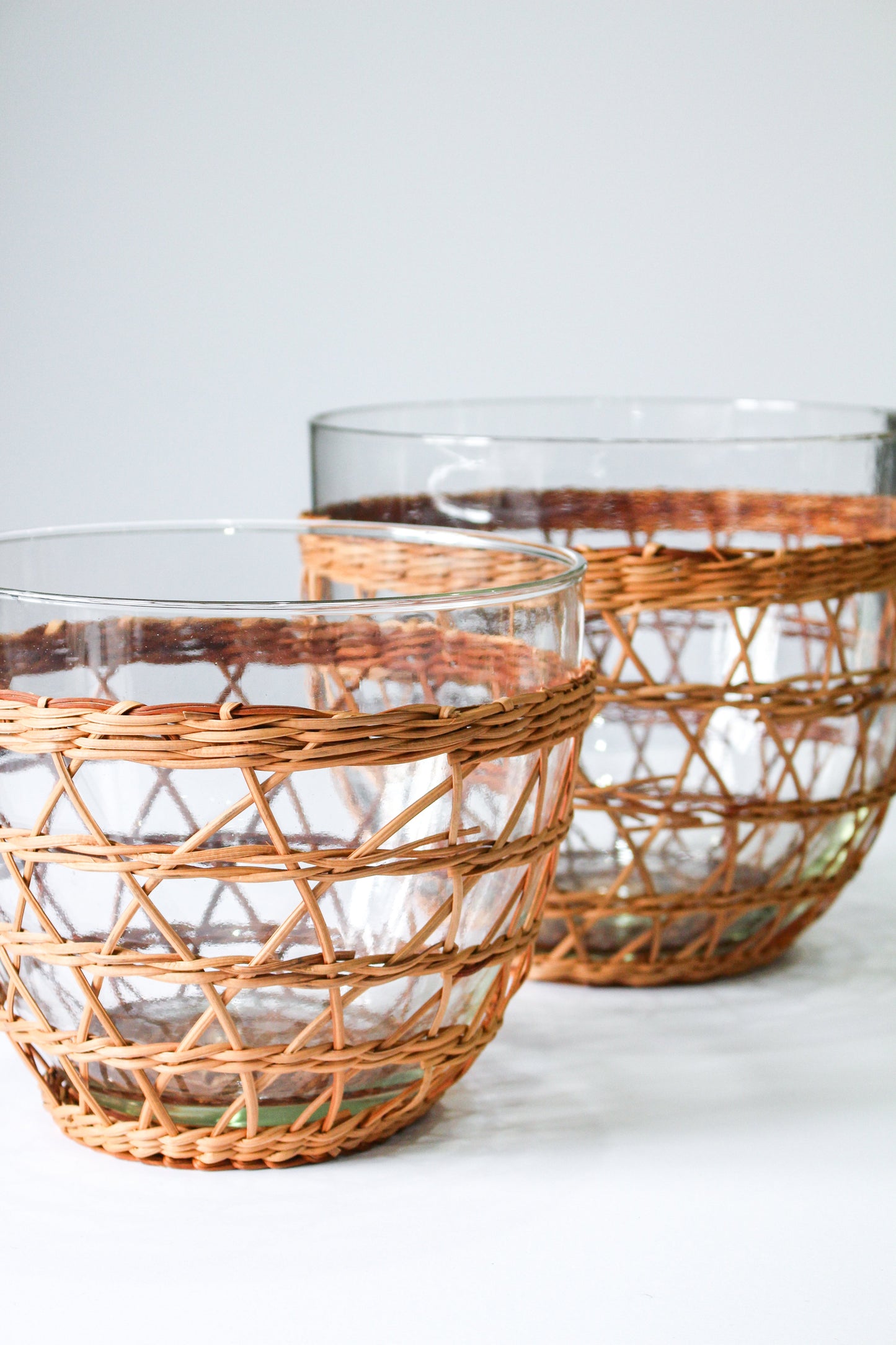 Seagrass Cage Med Bowl
