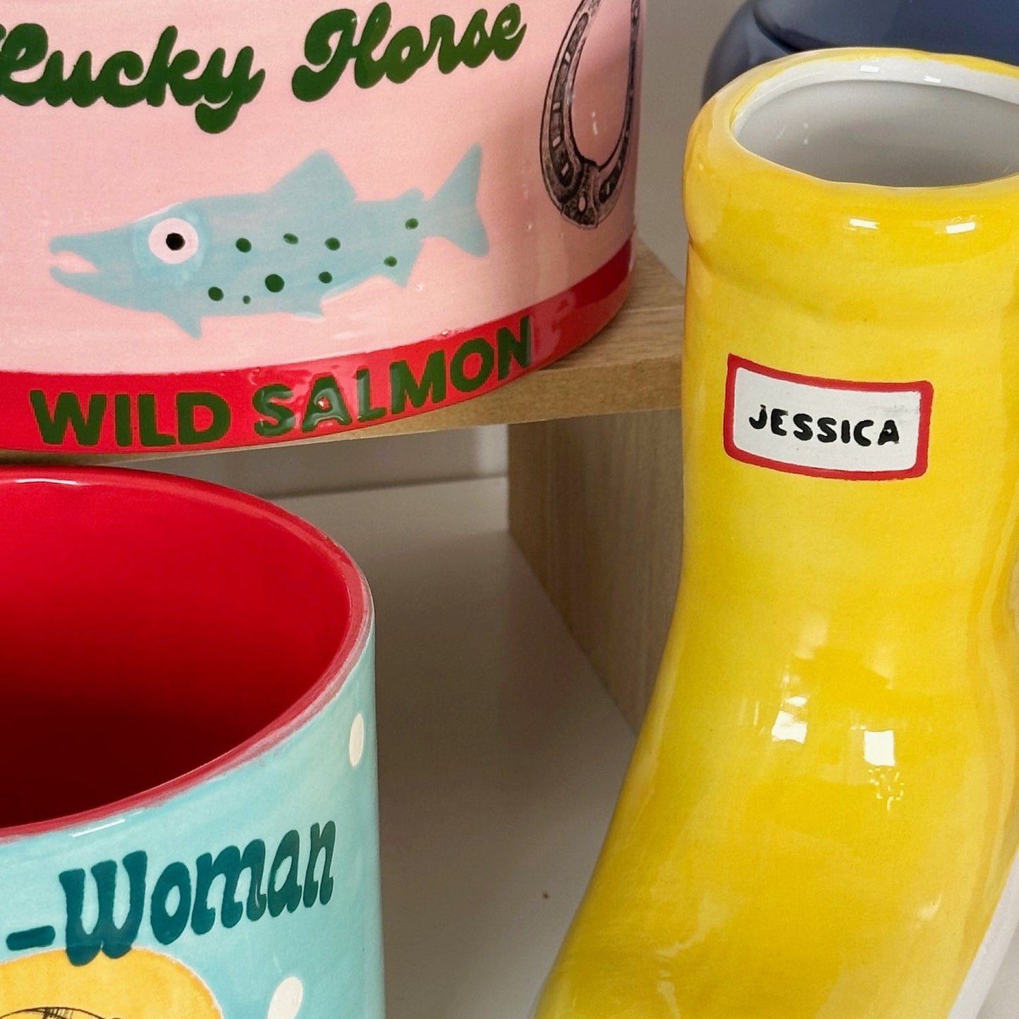 "Canned" Cod Fish Vase