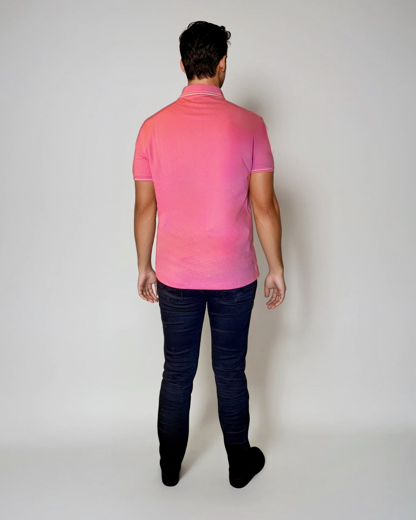 Pocket Polo Shirt - Pink