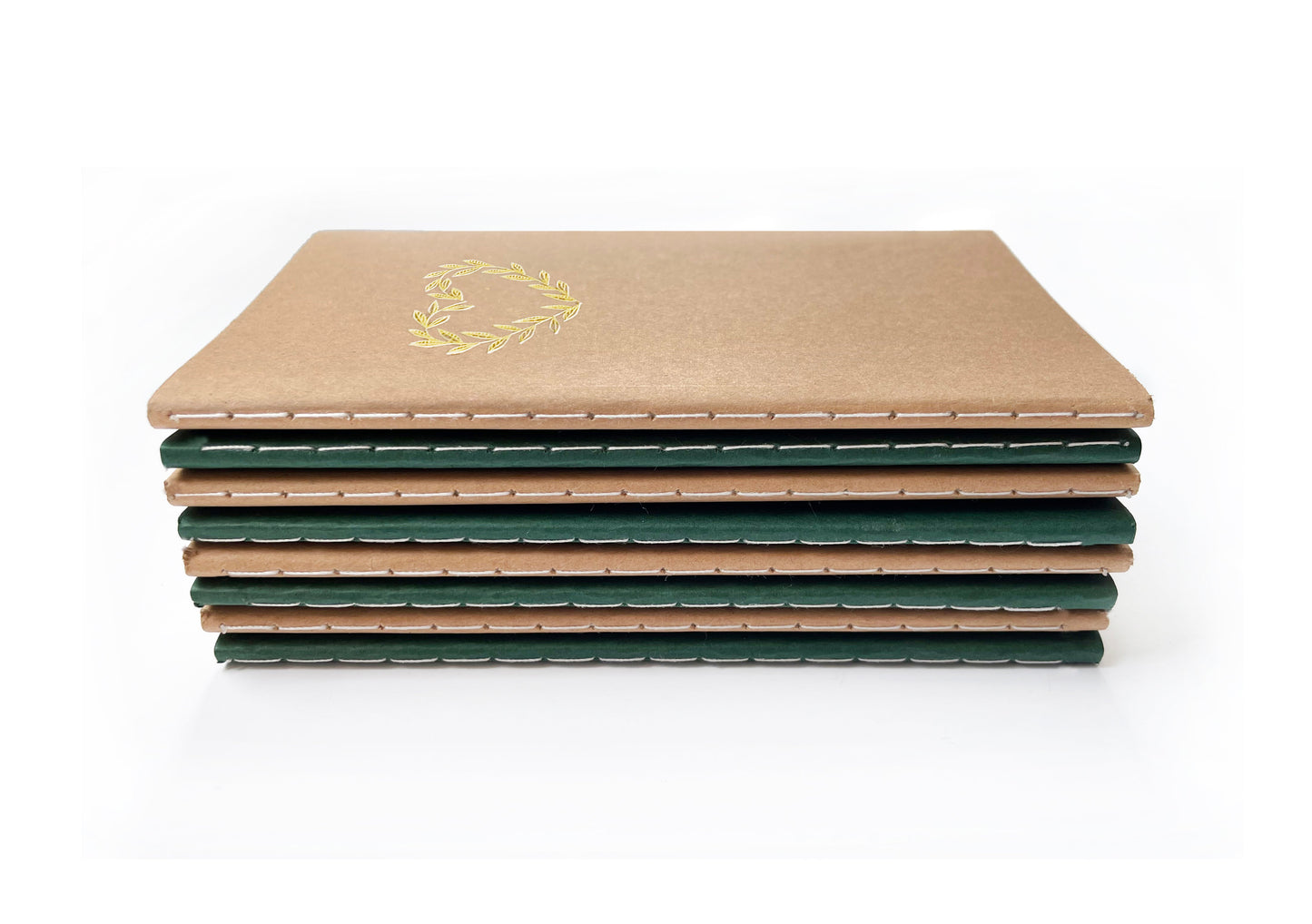 Vintage Bow Mini Saddle Stitch Notebook | Letterpress Book