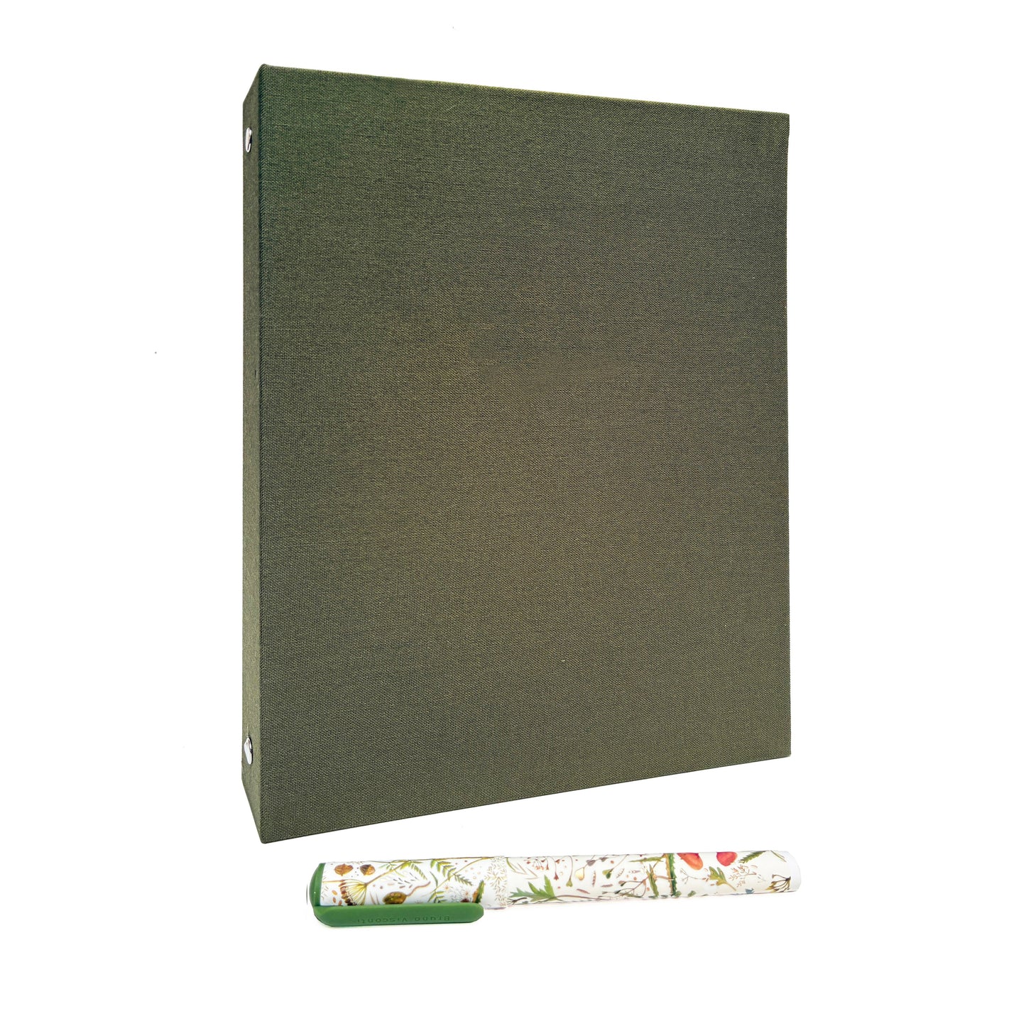 Linen 3-Ring Binder | Half-Letter Size Hardcover Binder