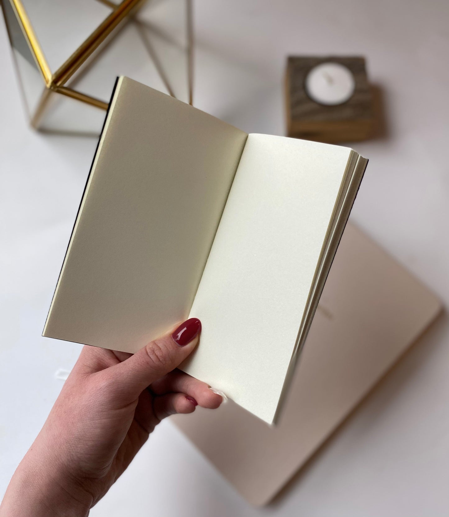 Vintage Bow Mini Saddle Stitch Notebook | Letterpress Book