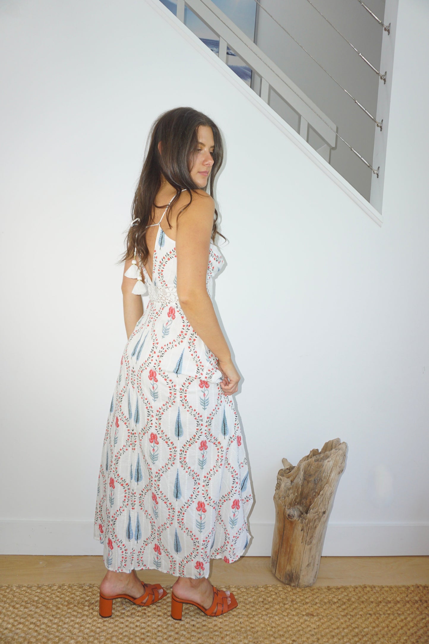 Isabella Dress in Vinyard Floral
