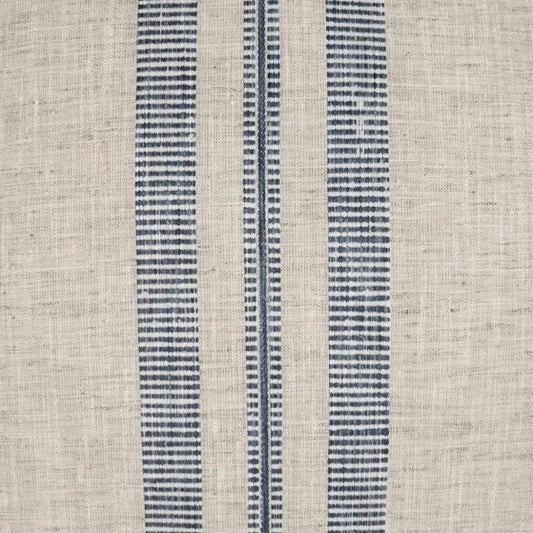Issue Indigo Stripes Blue Large Throw Pillow Insert