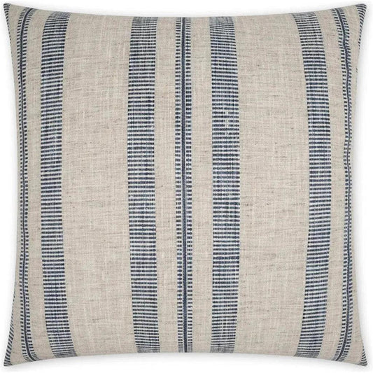 Issue Indigo Stripes Blue Large Throw Pillow Insert